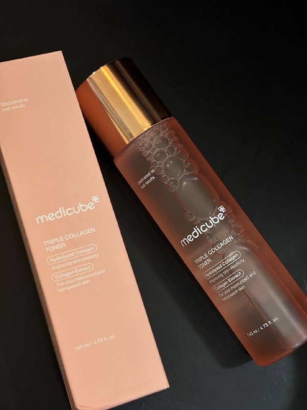 تونر مدیکیوب تریپل کلاژن | medicube triple collagen toner 140ml