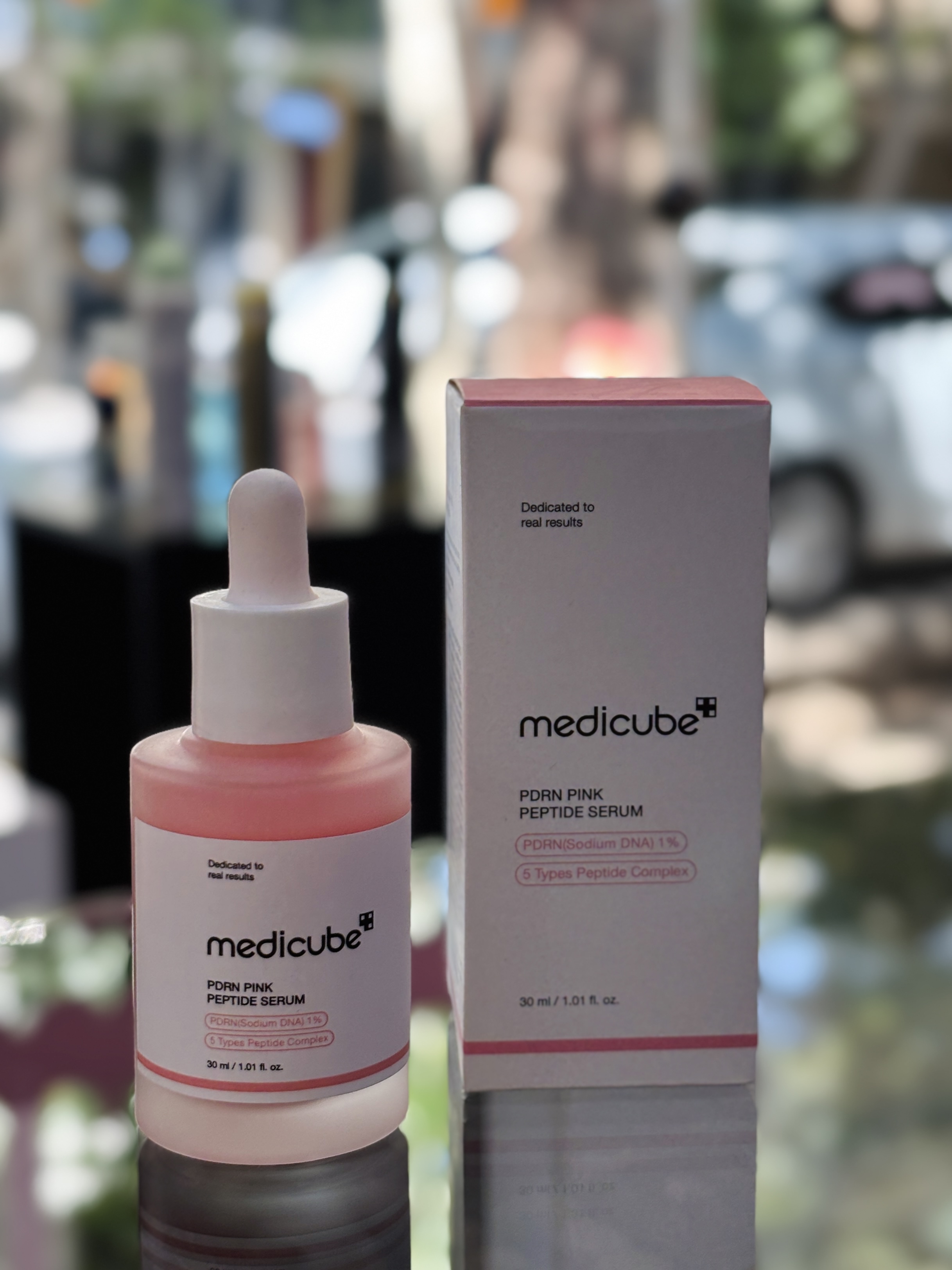 سرم پپتاید PDRN صورتی مدیکیوب | ترمیم‌کننده و جوانساز پوست۳۰میل| 30mlMEDICUBE PDRN Pink Peptide Serum