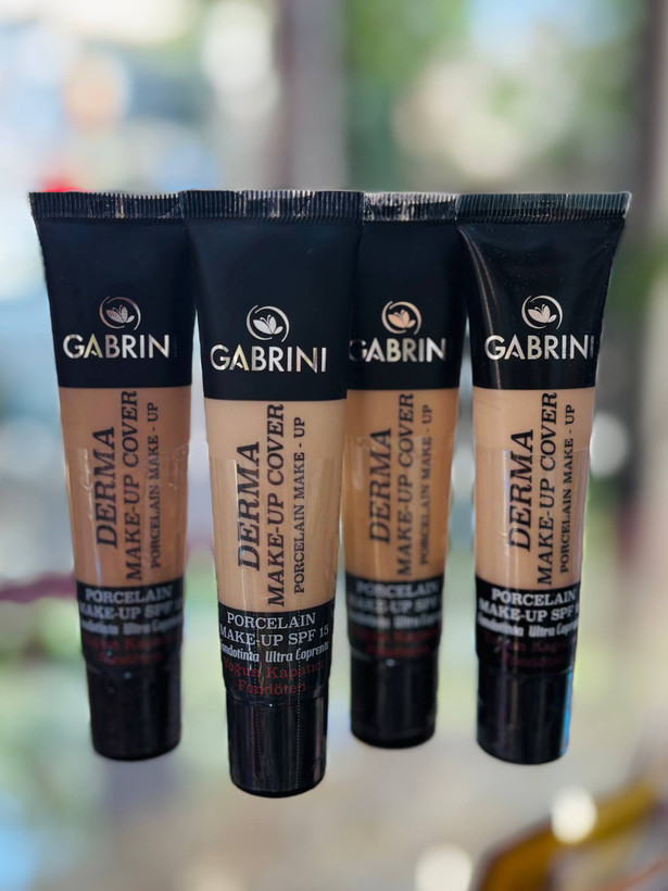 کرم پودر درما گابرینی، پوشش بالا و ماندگار۴۰میل|Gabrini Derma Foundation 40ml