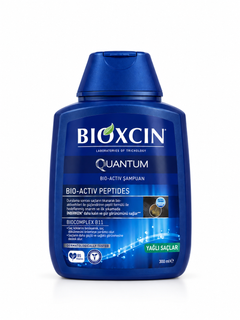 شامپو بیوکسین مدل کوانتوم بایو اکتیو کنترل چربی و تقویتکننده مو ۳۰۰میل| Bioxcin Quantum Bio-Activ Shampoo 300ml